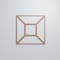 Ekena Millwork Large Marion Decorative Fretwork Wood Wall Panels, Wood (Paint Grade), 23 3/8"W x 23 3/8"H x 3/8"T WALW24X24X0375MARMF - alternate 2